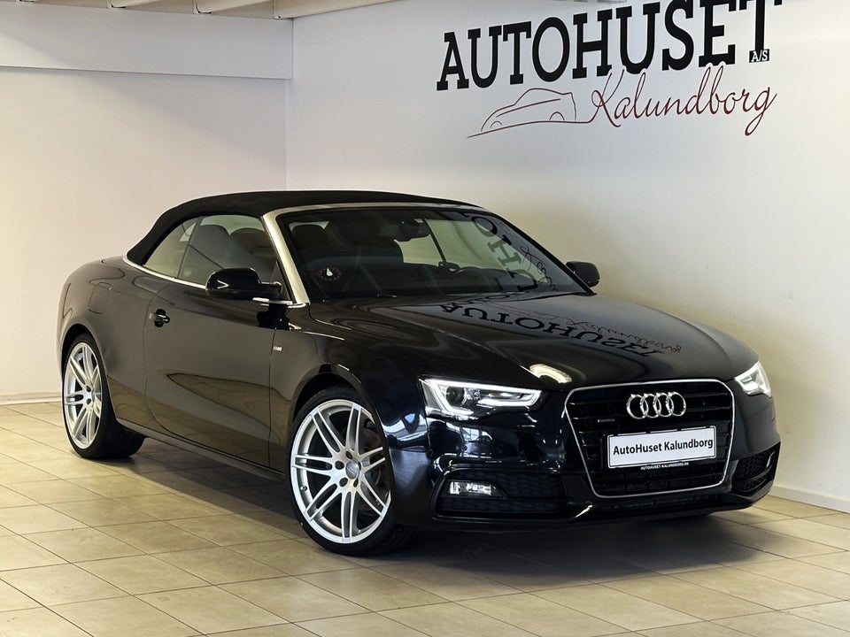 Audi A5 3,0 TDi 245 S-line Cabriolet quattro S-tr. 2d