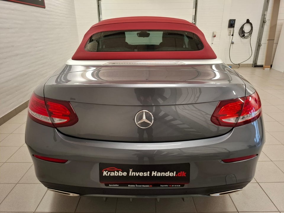 Mercedes C200 1,5 AMG Line Cabriolet aut. 2d