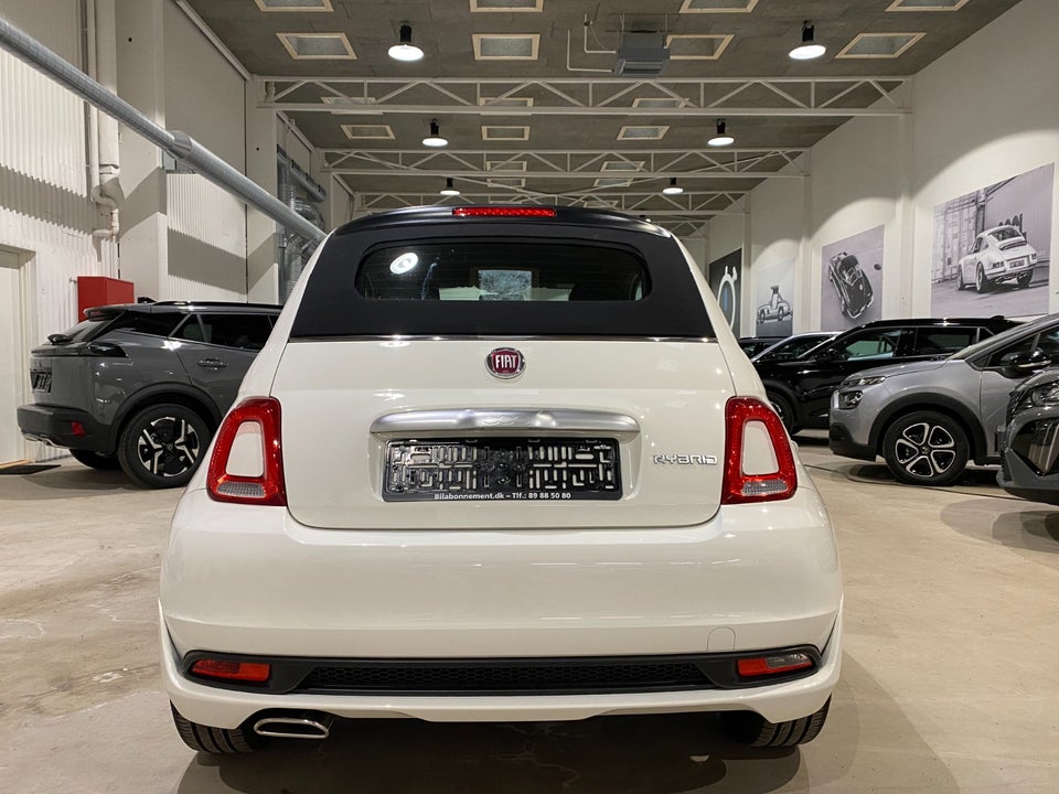 Fiat 500C 1,0 Hybrid Connect 2d