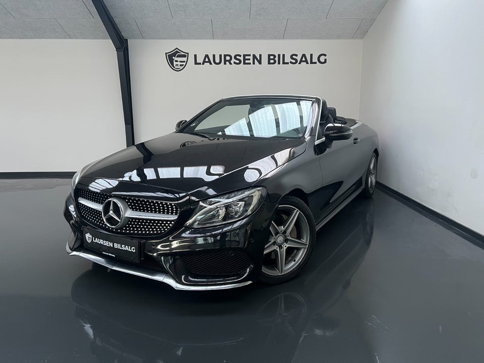 Mercedes C180 1,6 AMG Line Cabriolet aut. 2d