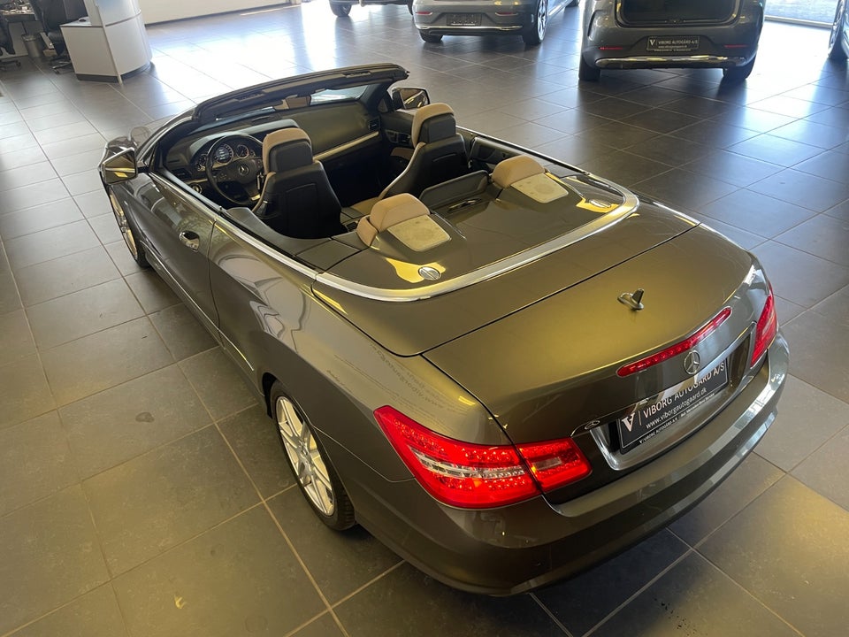 Mercedes E350 3,5 CGi AMG Line Cabriolet aut. BE 2d
