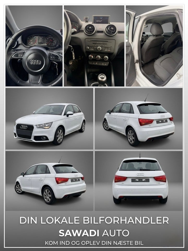 Audi A1 1,2 TFSi 86 Ambition Sportback 5d