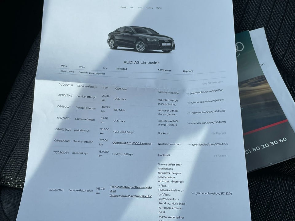 Audi A3 1,5 TFSi 150 Sport S-tr. 4d