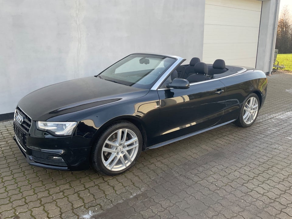 Audi A5 1,8 TFSi 177 S-line Cabriolet Multitr. 2d