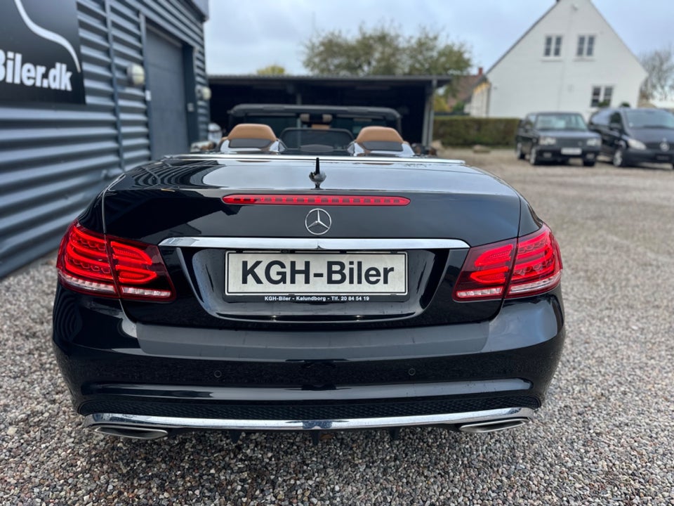 Mercedes E350 3,0 BlueTEC AMG Line Cabriolet aut. 2d