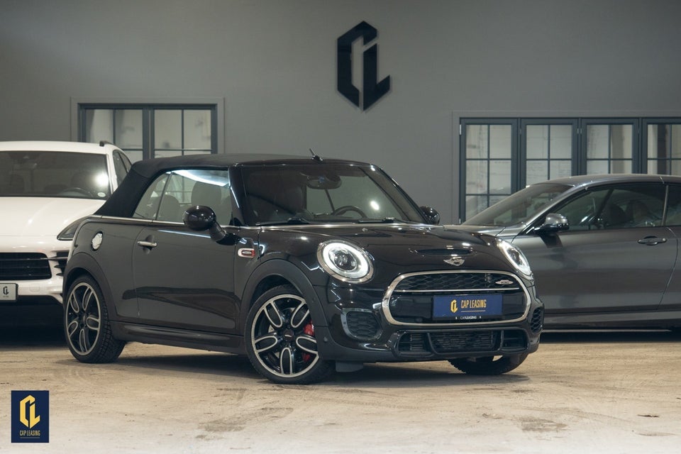 MINI Cooper S 2,0 JC Works Cabriolet aut. 2d