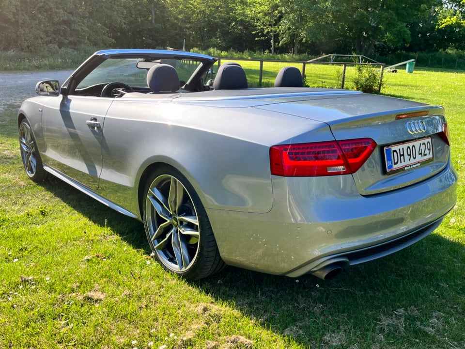 Audi A5 1,8 TFSi 170 S-line Cabriolet Multitr. 2d