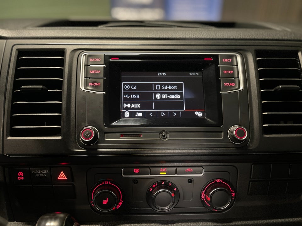 VW Transporter 2,0 TDi 150 Kassevogn DSG lang