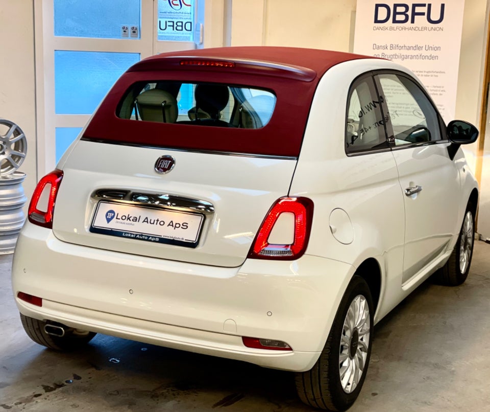 Fiat 500C 1,2 Lounge+ 2d