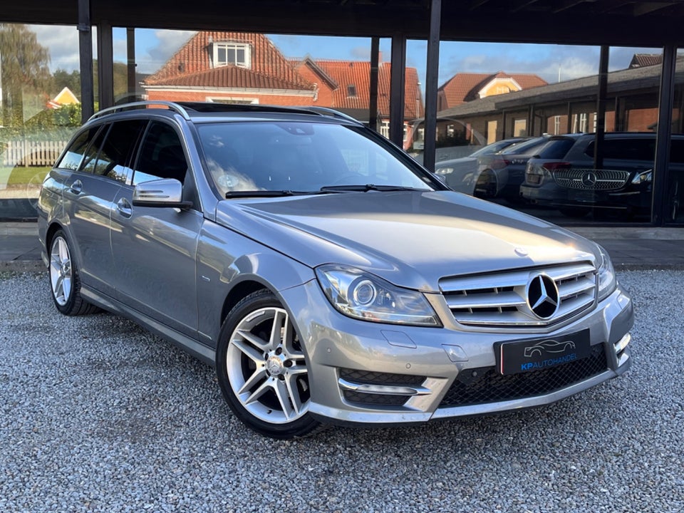 Mercedes C200 2,2 CDi AMG Line stc. aut. BE 5d