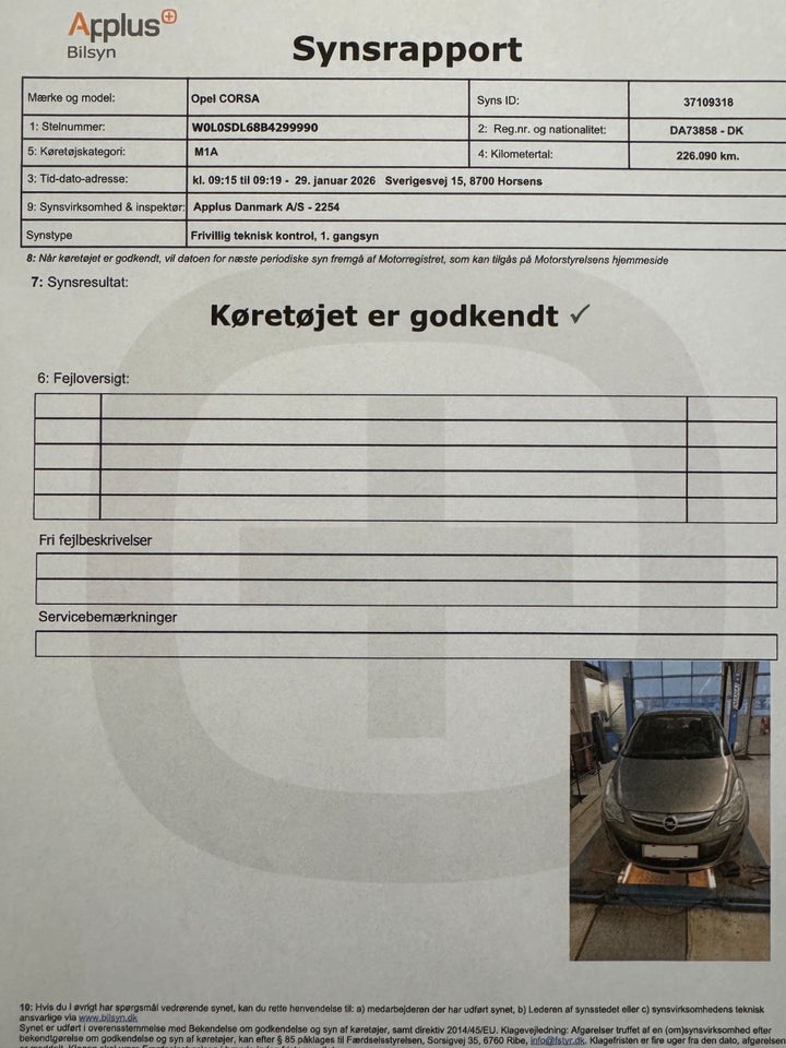 Opel Corsa 1,0 12V Enjoy 5d