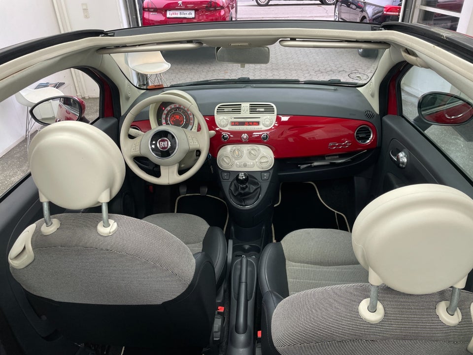 Fiat 500C 1,2 Lounge 2d