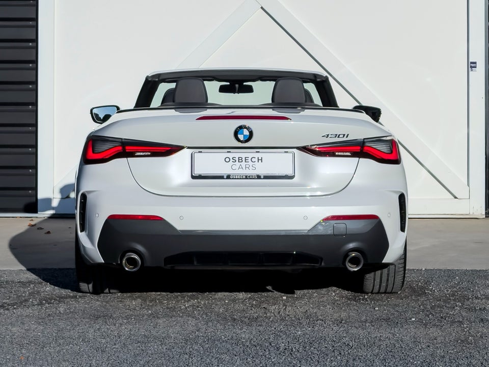 BMW 430i 2,0 Cabriolet M-Sport aut. 2d