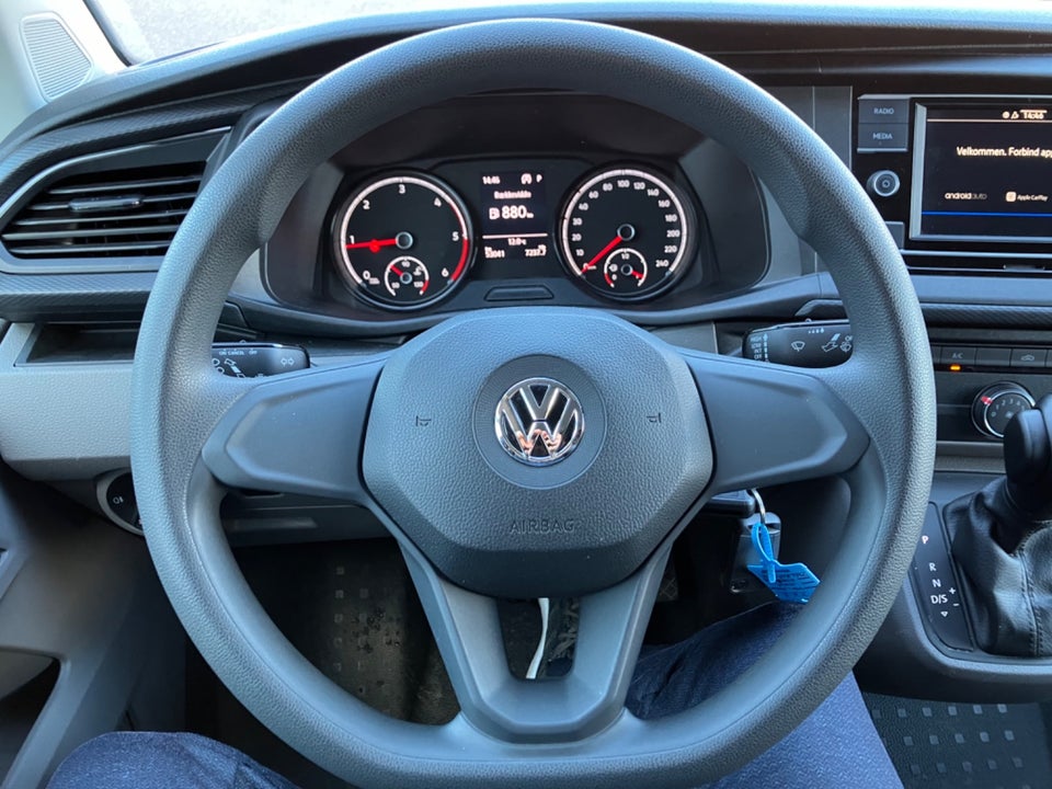 VW Transporter 2,0 TDi 150 Kassevogn DSG lang