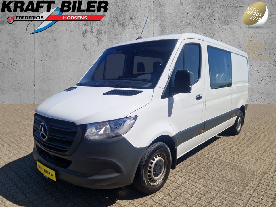 Mercedes Sprinter 214 2,2 CDi A2 Kasse-/Mandskabsvogn aut. FWD