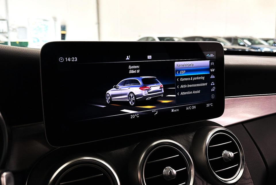 Mercedes C200 1,5 AMG Line stc. aut. 5d