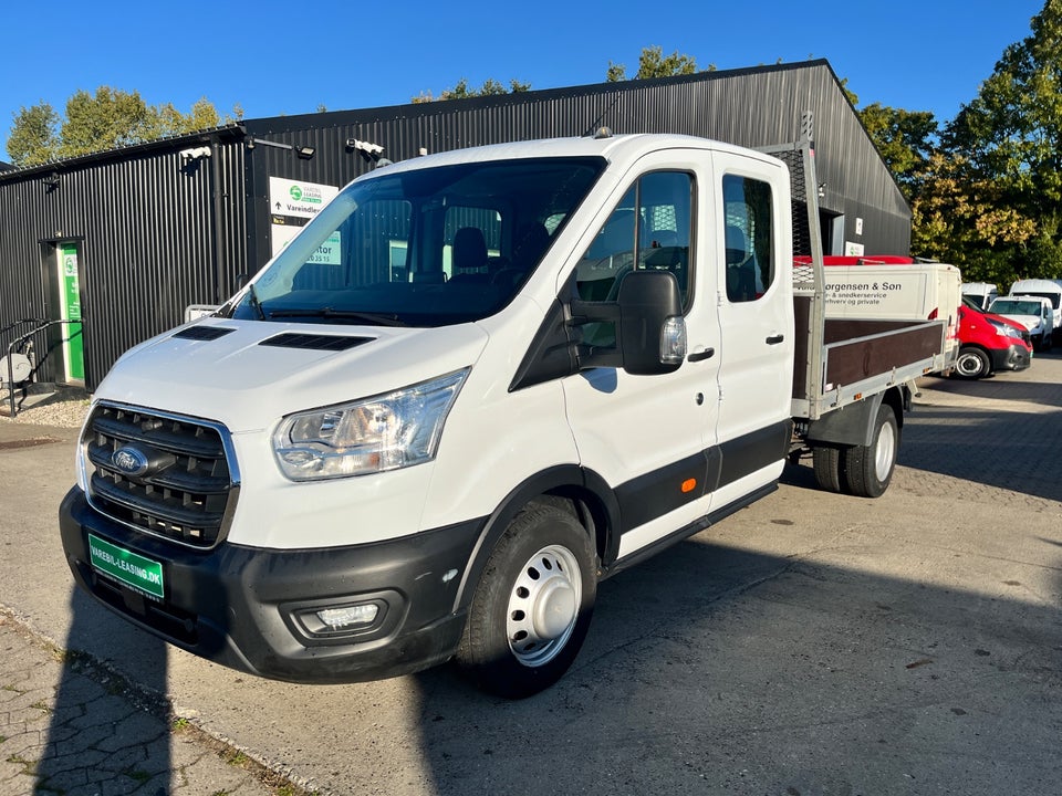 Ford Transit 350 L4 Chassis 2,0 TDCi 170 Mandskabsvogn m/lad RWD