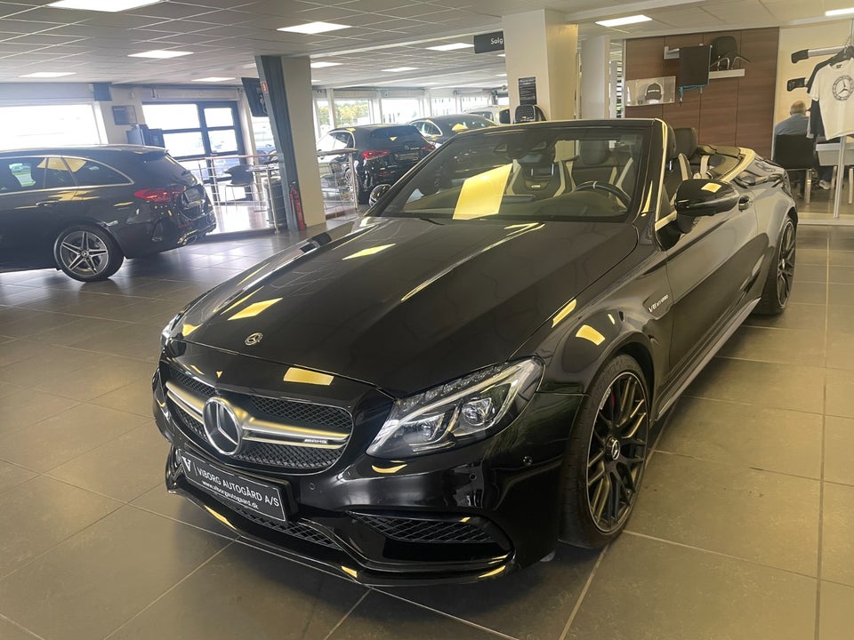 Mercedes C63 4,0 AMG S Cabriolet aut. 2d