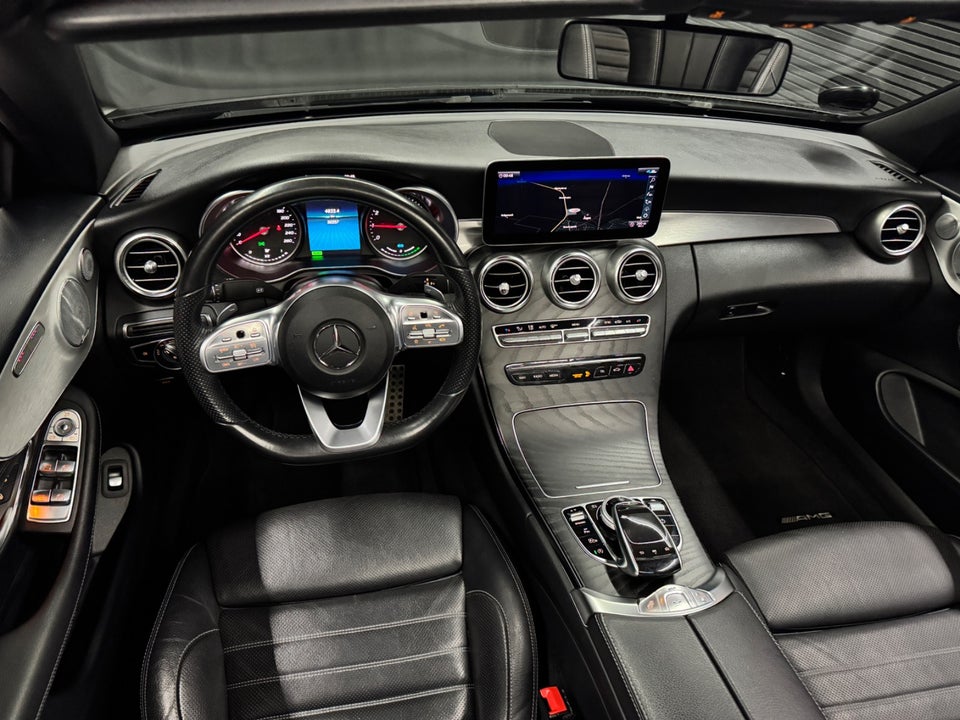 Mercedes C200 1,5 AMG Line Cabriolet aut. 2d