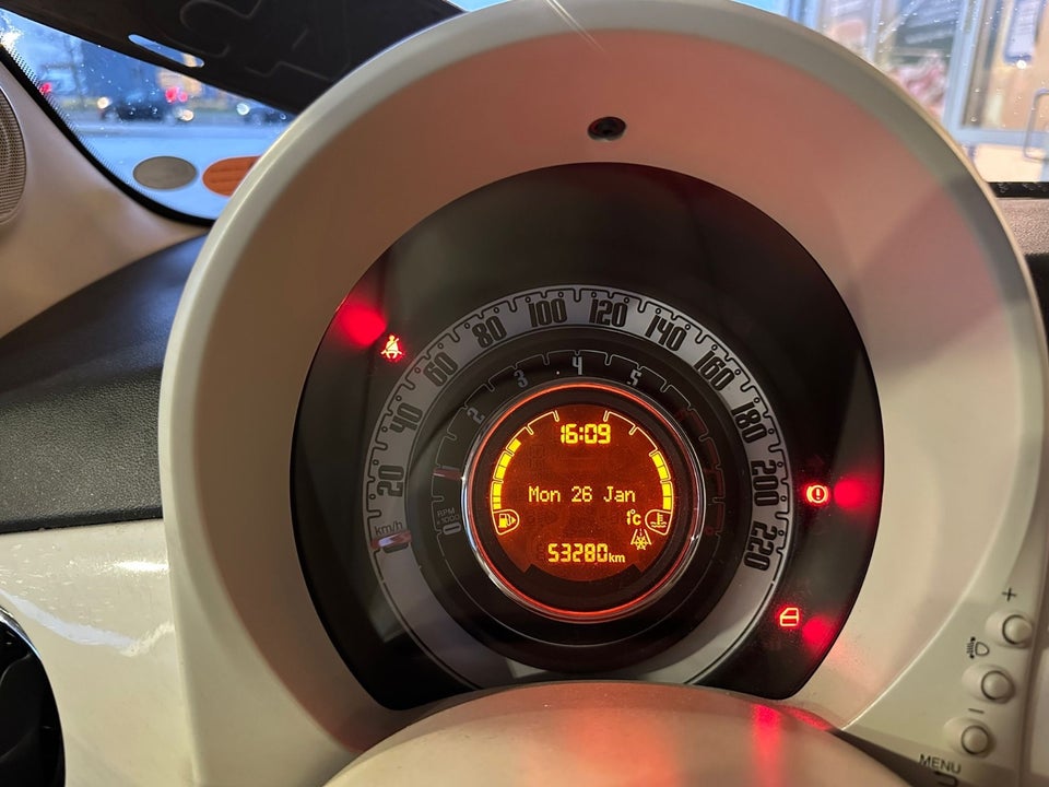 Fiat 500 0,9 TwinAir 80 Lounge 3d