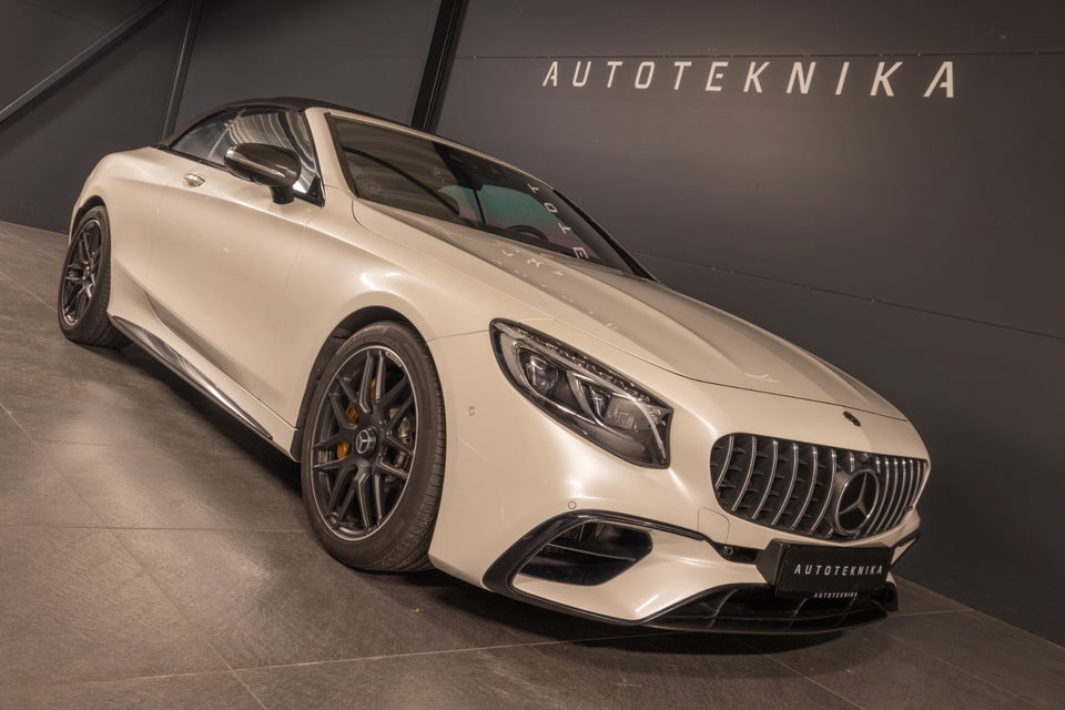 Mercedes S63 4,0 AMG Cabriolet aut. 4Matic+ 2d