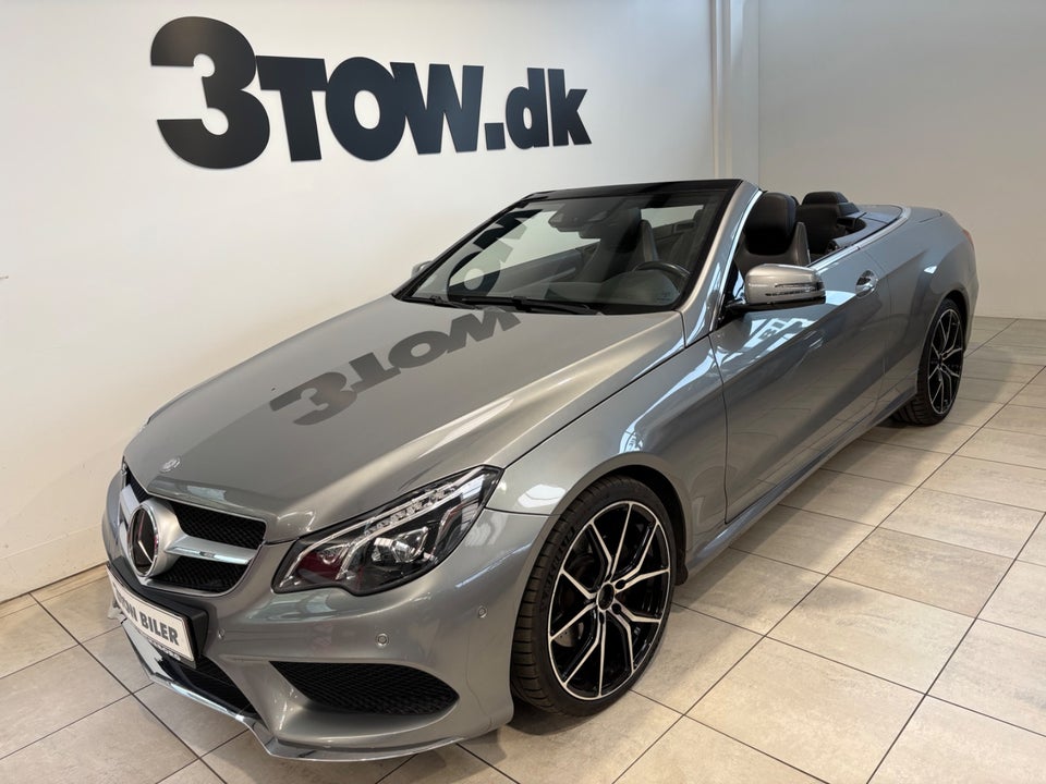 Mercedes E350 3,0 BlueTEC AMG Line Cabriolet aut. 2d