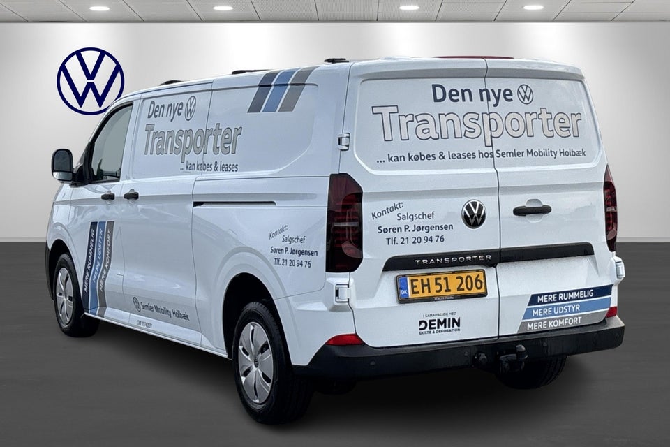 VW Transporter 2,0 TDi 150 Comfort Kassevogn aut. LWB