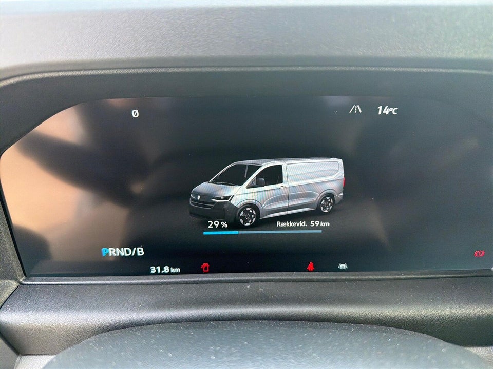 VW e-Transporter 64 Comfort Kassevogn SWB