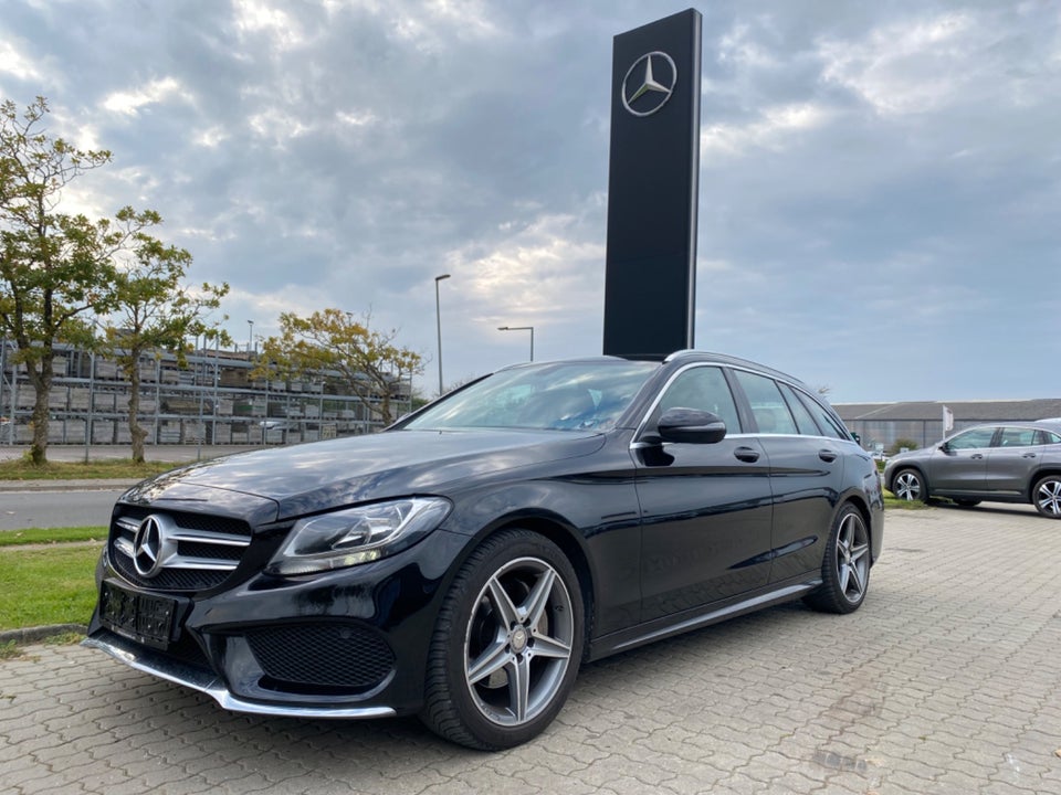 Mercedes C220 d 2,2 AMG Line stc. aut. 5d