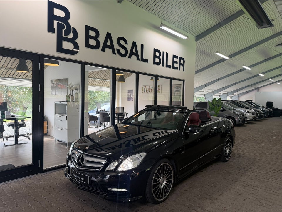 Mercedes E350 3,0 CDi AMG Line Cabriolet aut. 2d