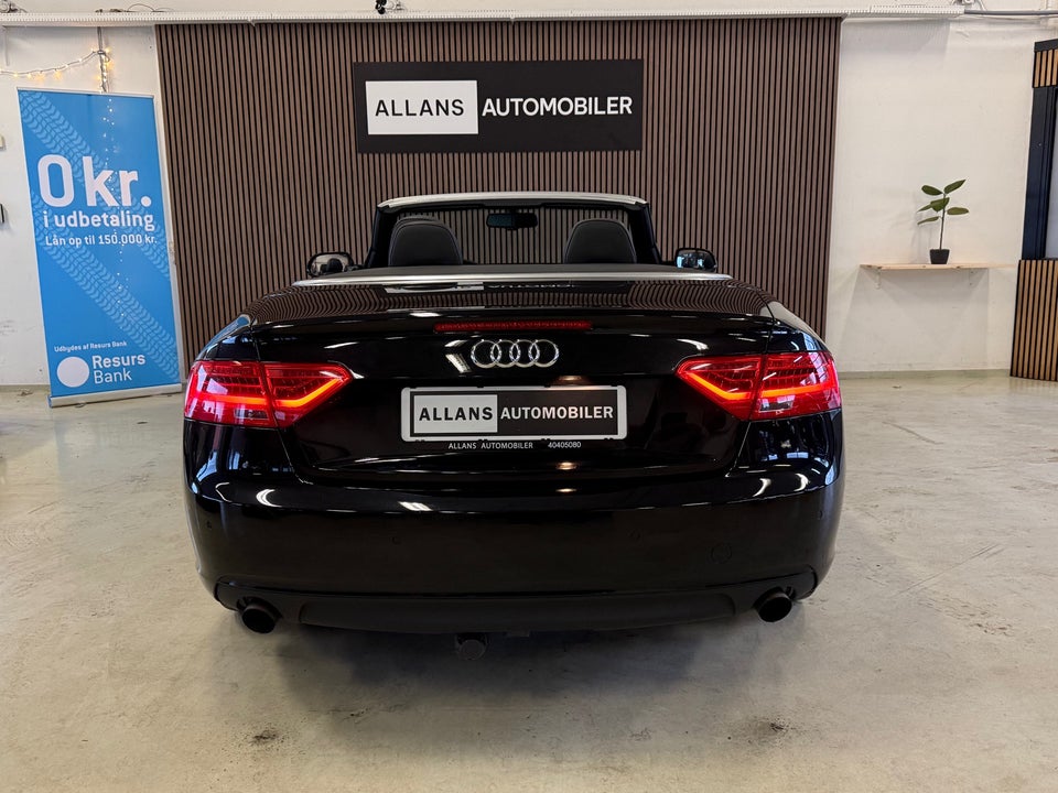 Audi A5 2,0 TFSi 211 Cabriolet Multitr. 2d