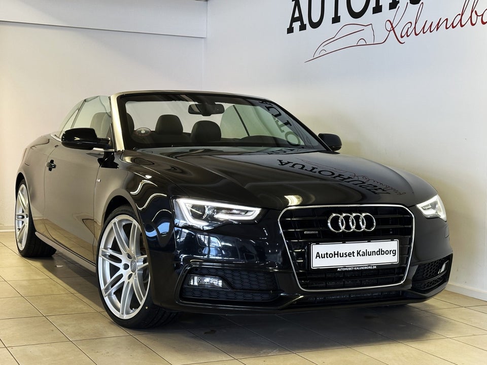 Audi A5 3,0 TDi 245 S-line Cabriolet quattro S-tr. 2d