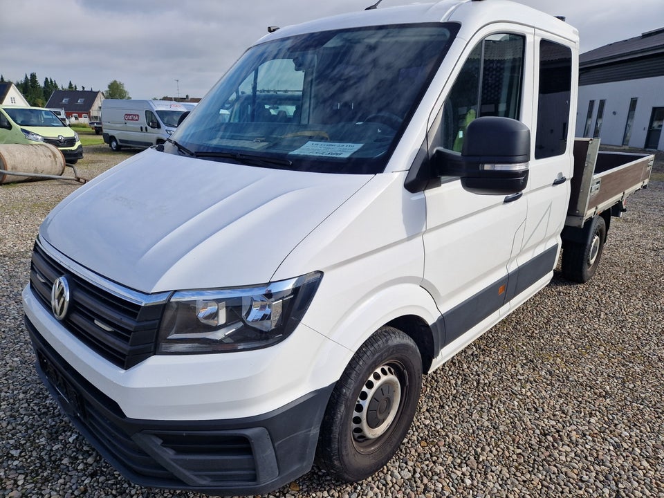 VW Crafter 35 2,0 TDi 177 Mandskabsvogn m/lad L3 4d