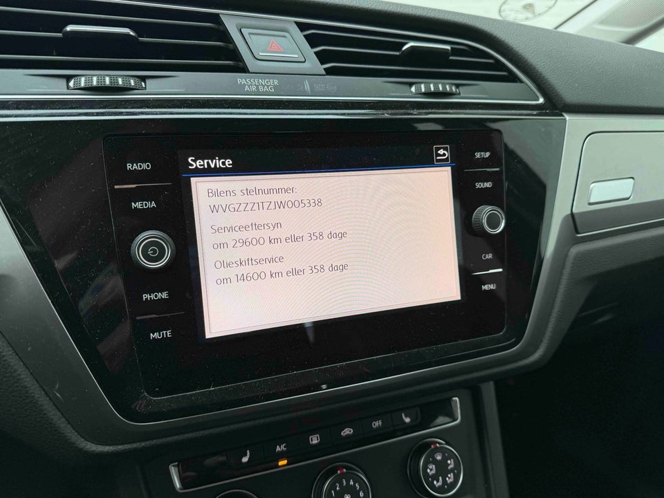 VW Touran 1,2 TSi 110 Comfortline 7prs 5d