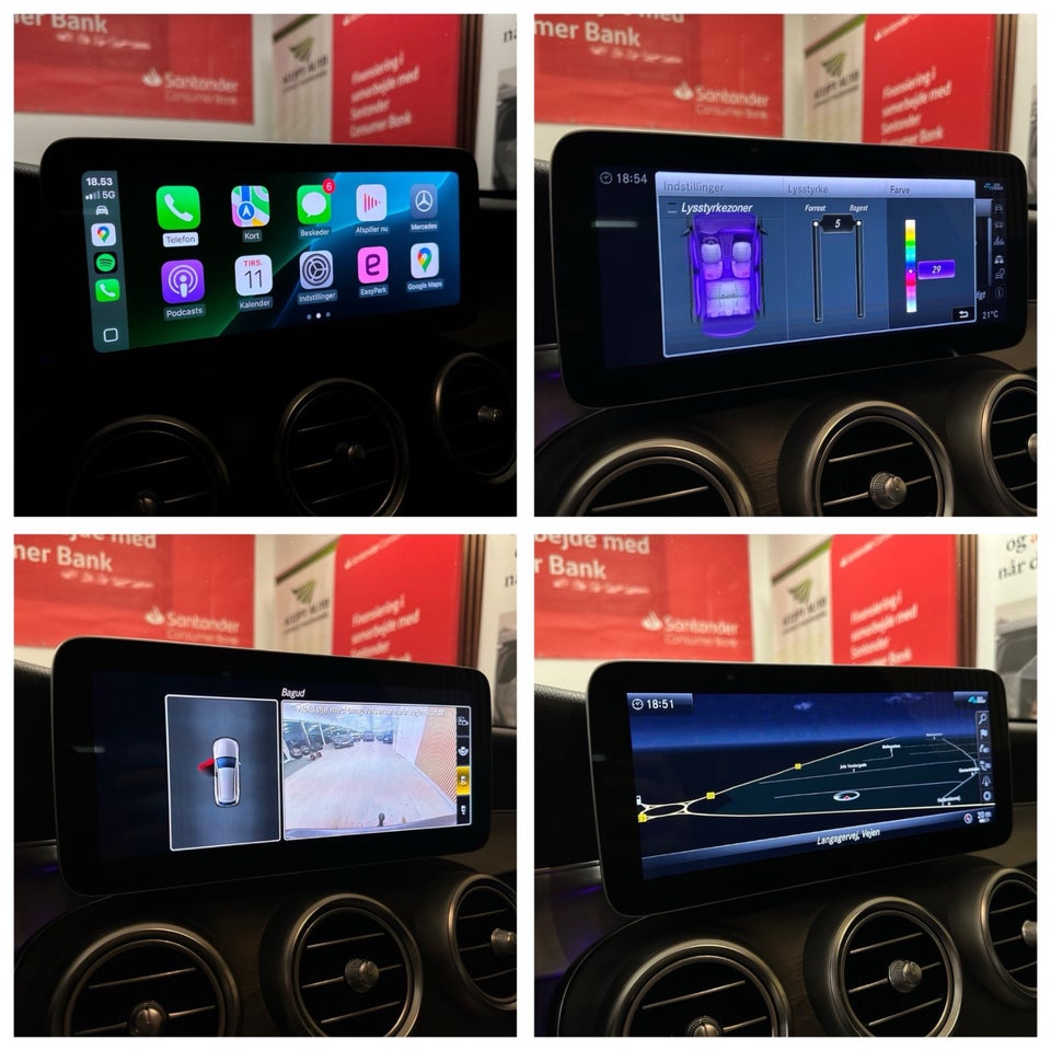 Mercedes C220 d 2,0 AMG Line stc. aut. 5d