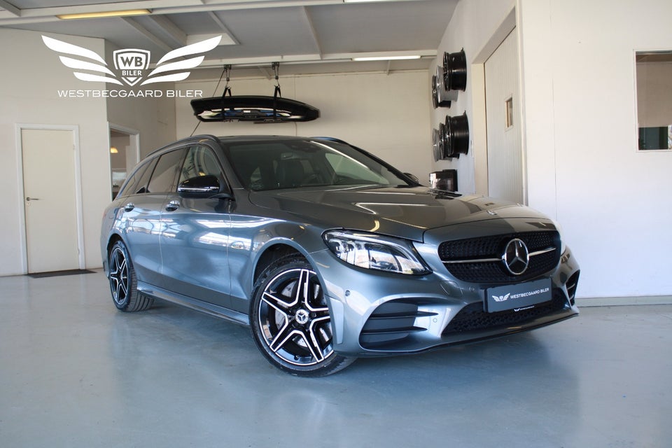 Mercedes C300 e 2,0 AMG Line Night Edition stc. aut. 5d