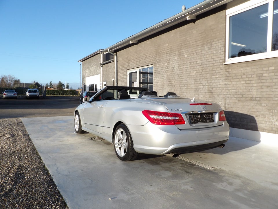 Mercedes E350 3,5 CGi AMG Line Cabriolet aut. BE 2d