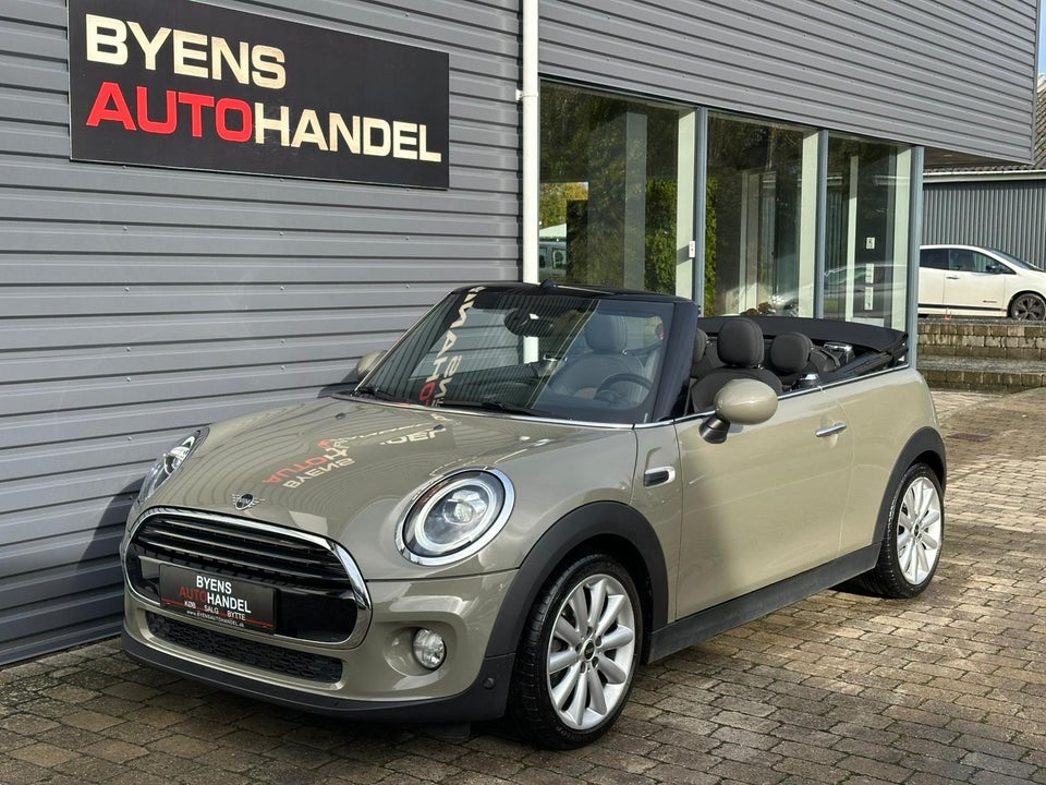 MINI Cooper 1,5 Cabriolet aut. 2d