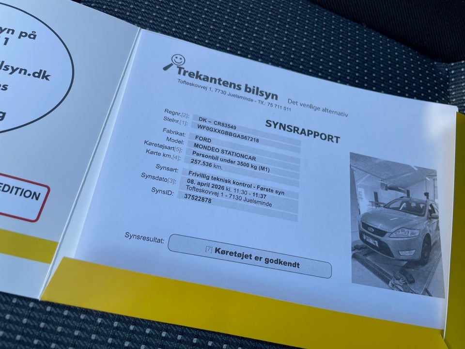 Ford Mondeo 2,0 Ambiente stc. 5d