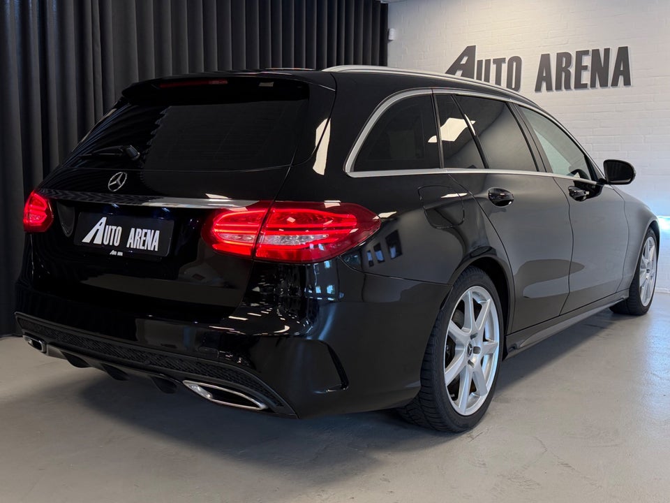 Mercedes C220 d 2,2 AMG Line stc. aut. 5d