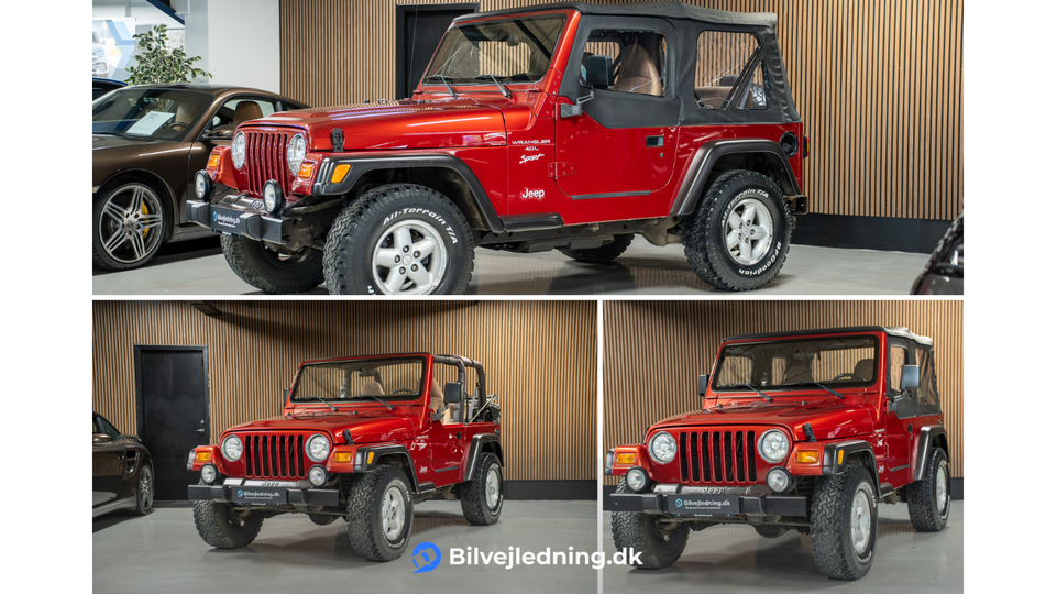 Jeep Wrangler 4,0 Sport 3d
