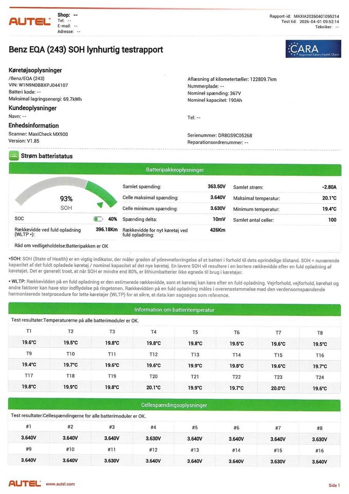 Mercedes EQA250 AMG Line 5d