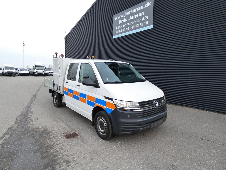 VW Transporter 2,0 TDi 150 Db.Kab m/lad DSG