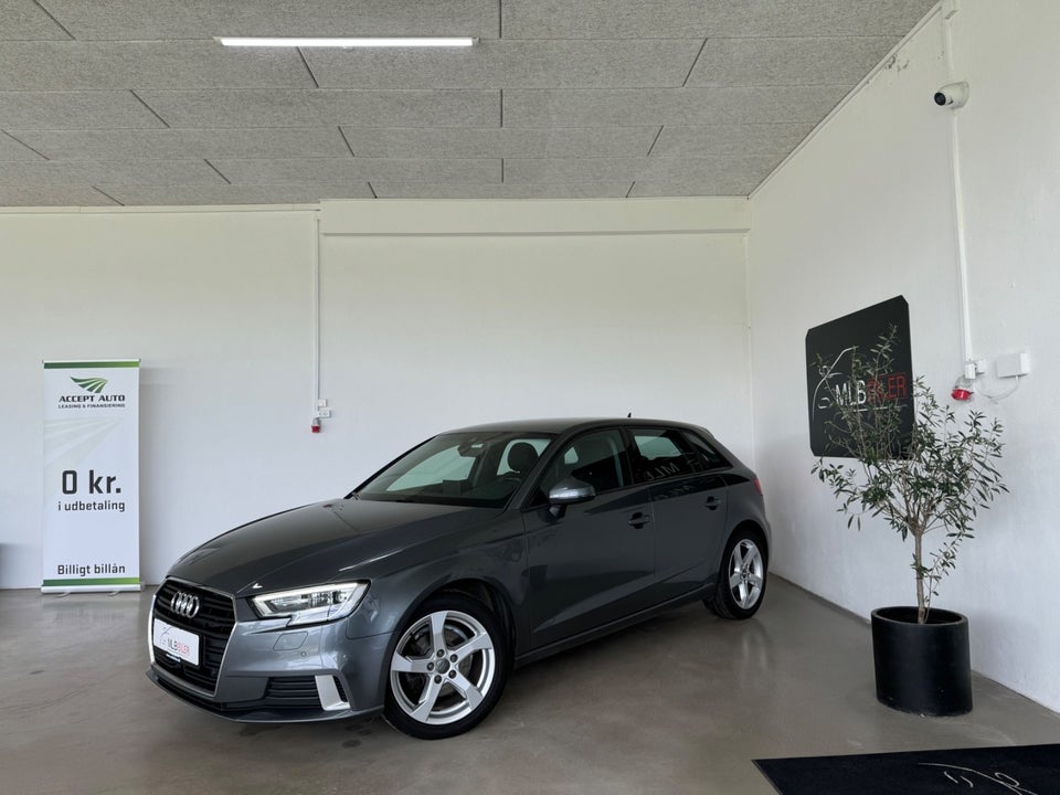 Audi A3 1,6 TDi 110 Sport Sportback S-tr. 5d