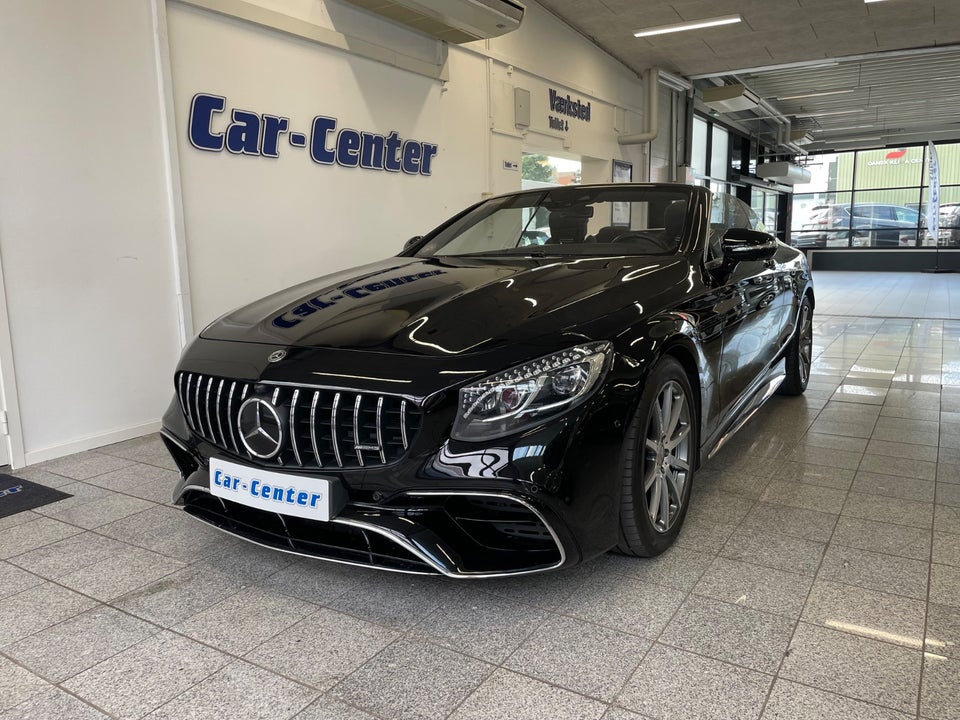 Mercedes S63 4,0 AMG Cabriolet aut. 4Matic+ 2d