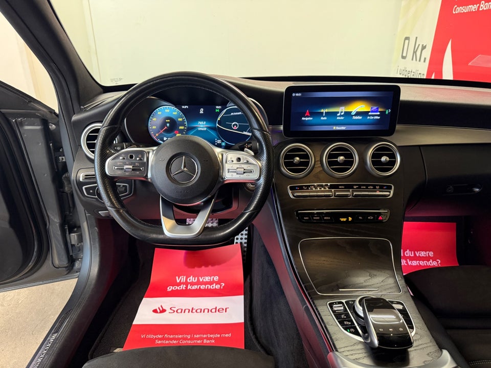 Mercedes C220 d 2,0 AMG Line stc. aut. 5d