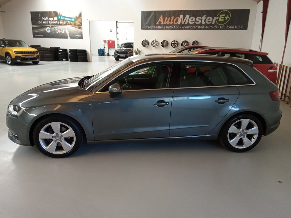 Audi A3 1,4 TFSi 150 Ambition Sportback S-tr. 5d