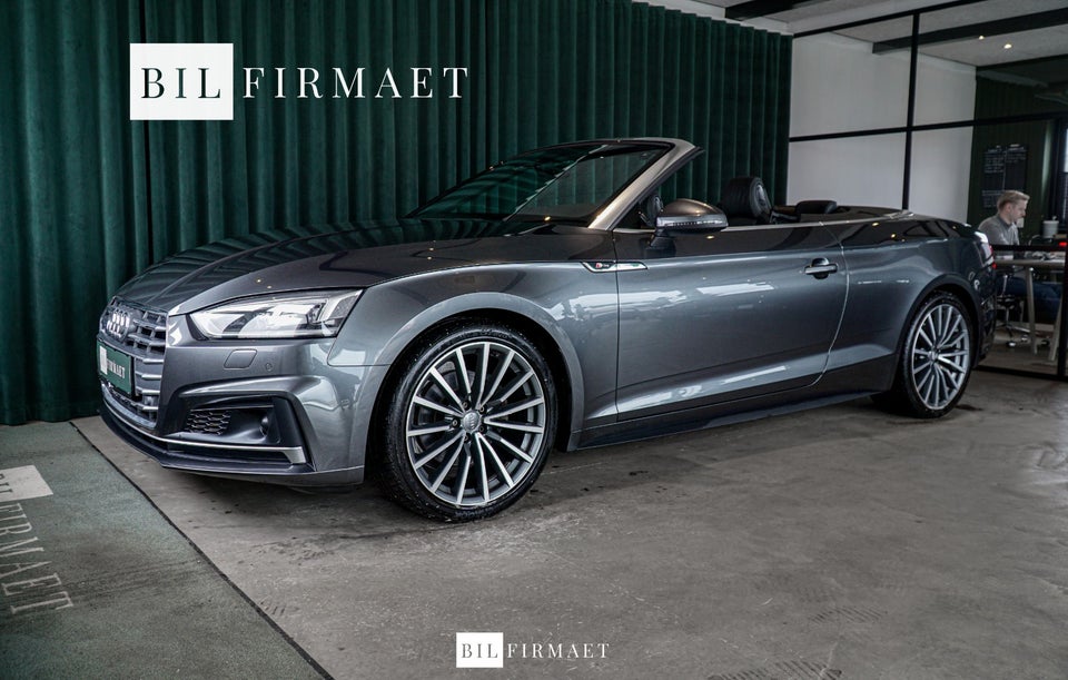 Audi A5 2,0 TFSi 190 S-line Cabriolet S-tr. 2d