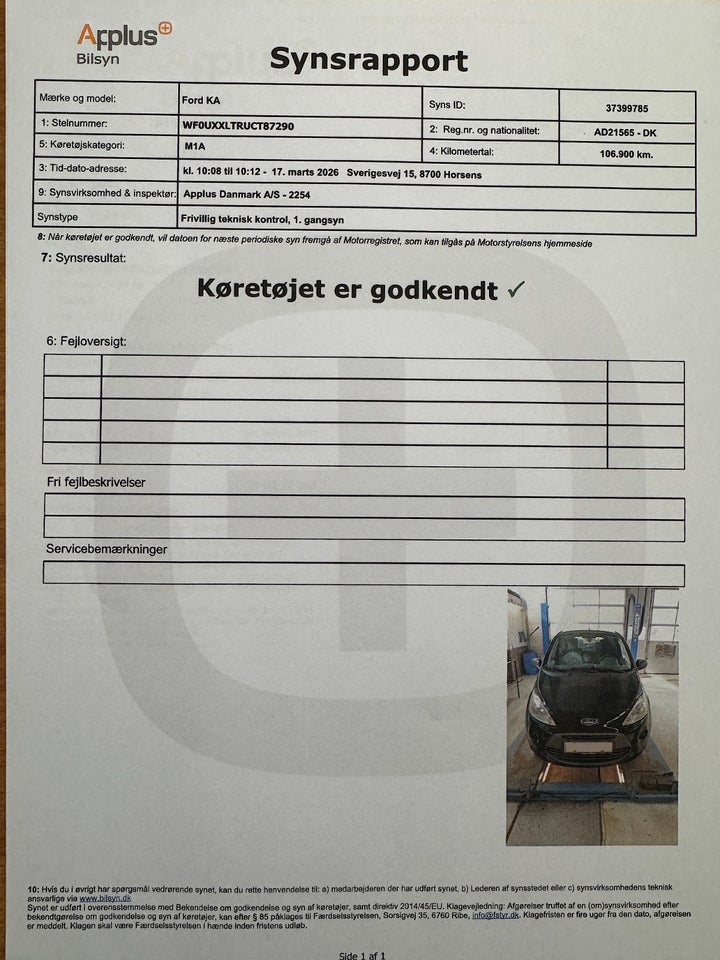 Ford Ka 1,2 Trend 3d