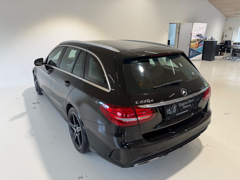 Mercedes C220 d 2,2 AMG Line stc. aut. 5d